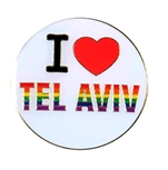 סיכת I Love Tel Aviv